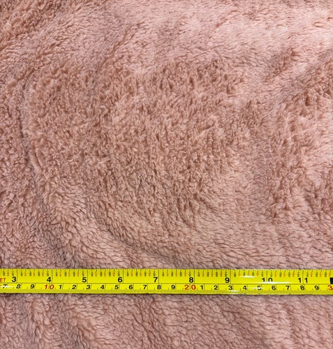 Super soft pink - fleece, fabric
