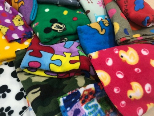 Printed polar fleece fabric - printed,