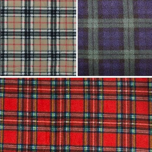 Tartan fleece polar anti - tartan,