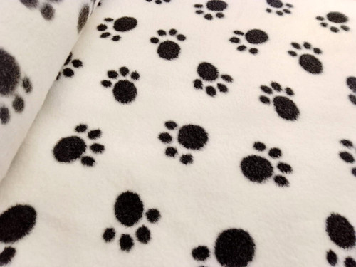 Black and white paw - and,