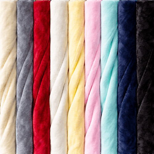 Cuddle fleece fabric plain - fleece,