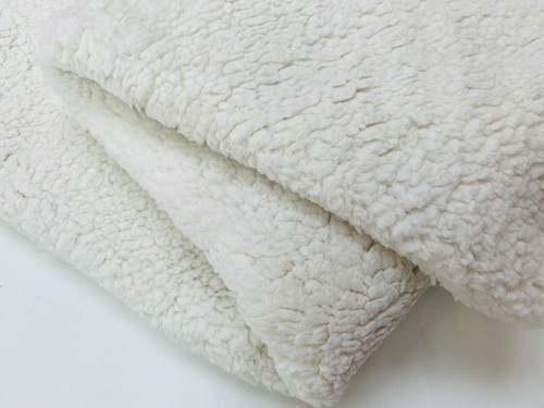 Sherpa fleece fabric super - fleece,