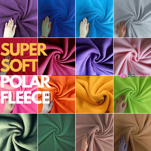 Super soft polar fleece anti - soft,