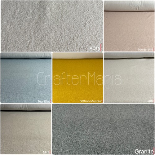 Teddy fabric fleece super - teddy,