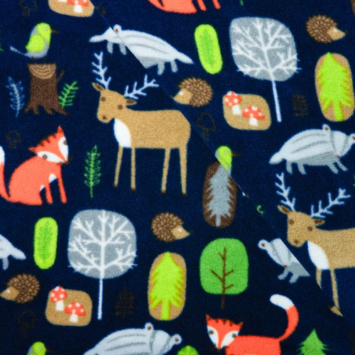Printed polar woodland - printed,