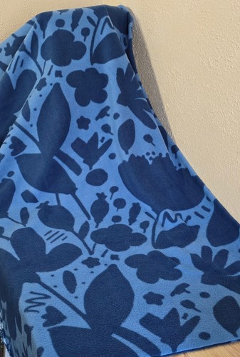 New remnant blue floral - new.,