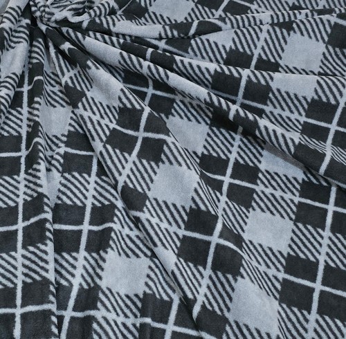 Polar fleece remnant - , grey