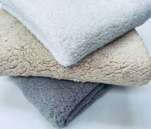 Sherpa fleece fabric super - fleece,