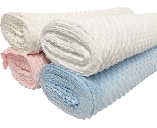 Dimple fleece fabric soft - dimple,