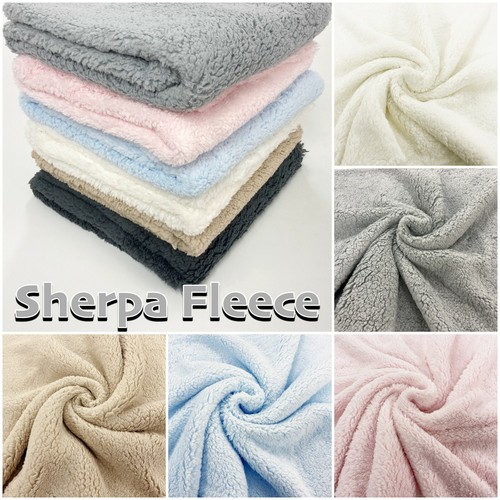 Sherpa teddy fabric fleece - sherpa,